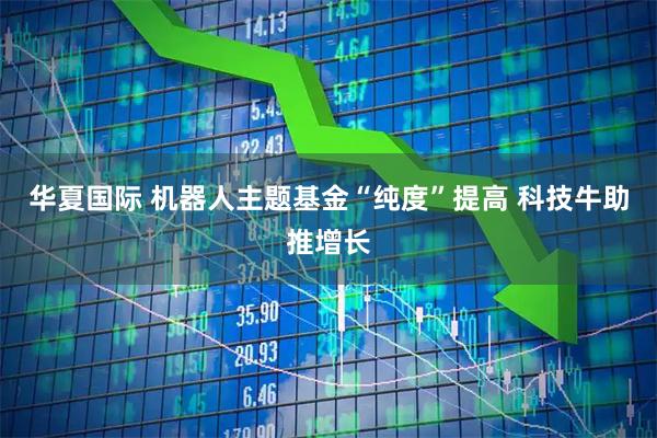 华夏国际 机器人主题基金“纯度”提高 科技牛助推增长